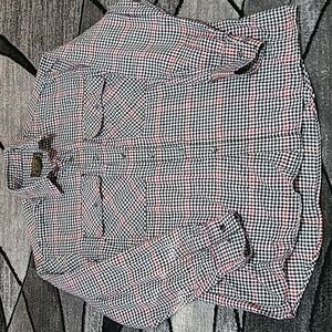 VINTAGE BRANDED LION 🦁 LONG-SLEEVE PLAID BUTTON SHIRT PRICE FIRM